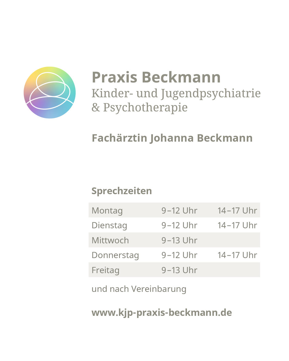 Praxisschild Praxis Beckmann