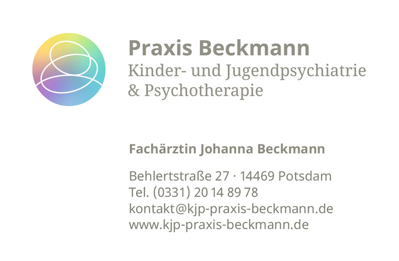 Visitenkarte Praxis Beckmann